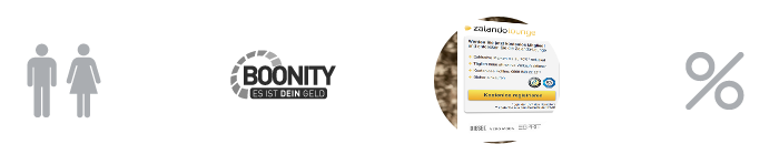 Sie --> Boonity.de --> Kaufen ein --> Verdienen Geld